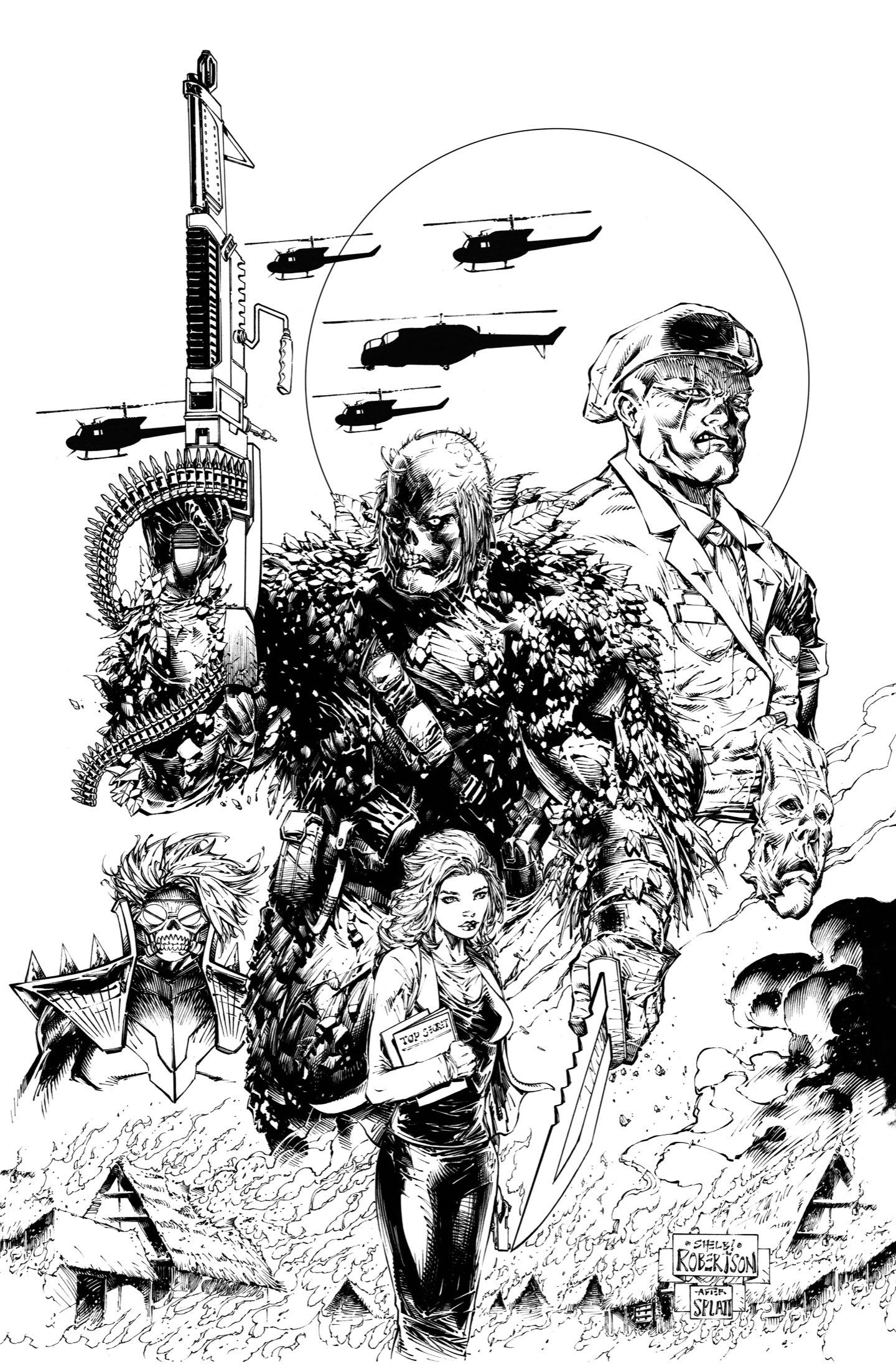 MeatHead ensemble poster art
