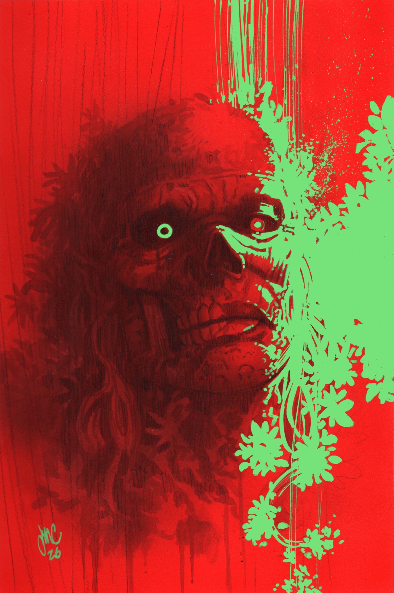 MeatHead red psychological horror art